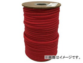 ユタカ ゴム タイトゴムロープボビン巻 6φ×50m レッド RT-21(7948158) Rubber Title Rope Bobin Volume Red