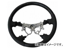 オートインフォ コンビステアリング ブラック×グレー トヨタ 15アルファード Combination steering