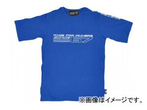 2輪 エルフ Tシャツ ブルー 選べる3サイズ ET-122 shirt