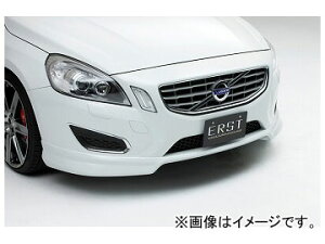 エアスト フロントリップスポイラー(センターフラップレス) ボルボ S60(FB) 2011年〜2013年 Front lip spoiler center flapress