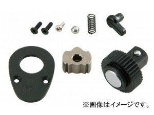 KTC 9.5sq.`FbgwbhyALbg BR3E-K Ratchet headl pair kit