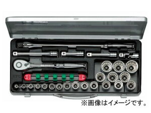 KTC 12.7sq.�\�P�b�g�����`�Z�b�g�m26�_�n TB420X Socket wrench set points