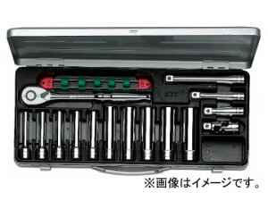 KTC 12.7sq.�f�B�[�v�\�P�b�g�����`�Z�b�g�m15�_�n TB4L10X Deep socket wrench set points