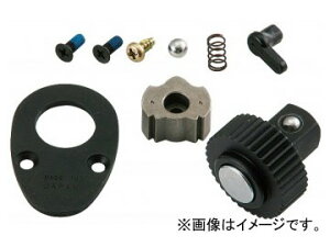 KTC 12.7sq.`FbgwbhyALbg BR4E-K Ratchet headl pair kit