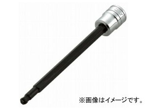 KTC 6.3sq.�����O�{�[���|�C���g �w�L�T�S���r�b�g�\�P�b�g BT2-7/32BPL Long Ball Point Hexagon Bit Socket