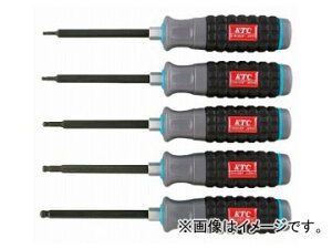 KTC �������{�[���|�C���g�w�L�T�S���h���C�o�Z�b�g�m5�{�g�n TD1HBP5 Resin pattern ball point Hexago don river set pcs