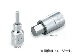 トネ/TONE 9.5mm（3/8”） ヘキサゴンソケット 品番：3HB-14