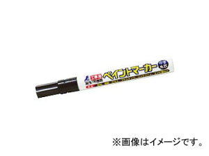 �V�������� �H���p �y�C���g�}�[�J�[ ���� �ېc �� 78414 JAN�F4960910784147 Construction paint marker medium character round core black