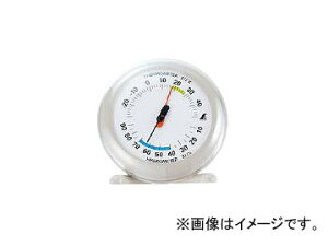 �V�������� �����x�v �ی^ Q�[1 15cm���C�g�O���[ 70495 JAN�F4960910704954 Temperature and humidity meter round type Light gray