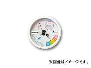 シンワ測定 温湿度計 熱中症注意 丸型 F-3M 熱中症注意 10cm ホワイト 70507 JAN:4960910705074 Term and humidity meter heat stroke warning round type notes White