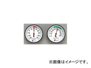�V�������� ���x�v�E���x�v�Z�b�g �ی` ST-4 4.5cm 72674 JAN�F4960910726741 Termeter humidity meter set round shape