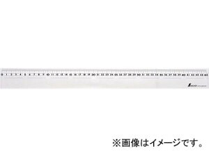 シンワ測定 直定規 アクリル製 45cm 75329 JAN:4960910753297 directly made acrylic