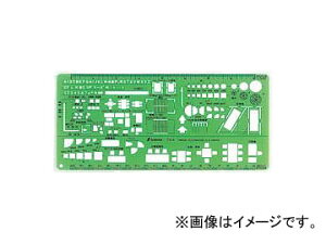 V ev[g[eL] TD-4 zLK1/100E1/200 66010 JANF4960910660106 Template Various symbols architectural symbol ruler