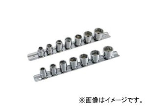 XGJQc[ Pro-Auto 3/8h DRIVE 6PT. V[\PbgnK[Zbg No.101-31SMS JANF4989530684859 Shallow socket hanger set