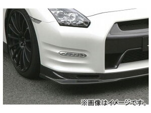 KansaiT[rX J[{tgbvu[L_NgSet KAN092A jbT GT-R R35 2010N11` Carbon front lip brake duct