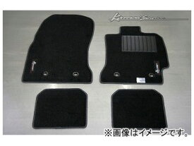 Kansaiサービス フロアマット フロント/リアSet KYH004 ホンダ CR-Z ZF1,ZF2 2010年02月〜 Floor mat front rear