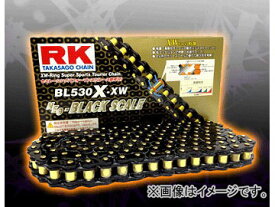 2輪 RK EXCEL シールチェーン BL ブラック BL530X-XW 110L Z750 B1-4 Y1/2 LTD ZRX1100/II ZRX1200/R/S ZX9R ZXR750 J1 ZXR750R ZZR1100 Seal chain