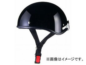 2輪 リード工業 D'LOOSE ハーフヘルメット ブラック フリーサイズ(57〜60cm未満) D-355 Half helmet