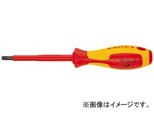 NjybNX/KNIPEX ≏hCo[ gNXlW(wNX[u)p iԁF9826-10 T10 JANF4003773071709 Insulated driver