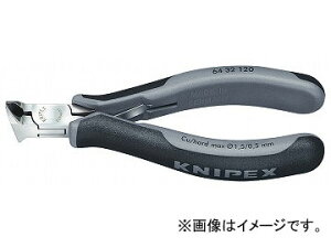 �N�j�y�b�N�X/KNIPEX �G���N�g���j�N�X�G���h�J�b�e�B���O�j�b�p�[ �i�ԁF6432-120ESD JAN�F4003773025078 Electronics end cutting nipper