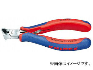 �N�j�y�b�N�X/KNIPEX �G���N�g���j�N�X�G���h�J�b�e�B���O�j�b�p�[ �i�ԁF6432-120 JAN�F4003773017820 Electronics end cutting nipper