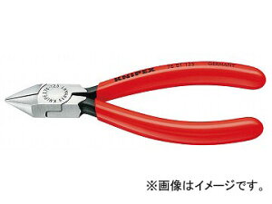 �N�j�y�b�N�X/KNIPEX �G���N�g���j�N�X�j�b�p�[ �i�ԁF7681-125 JAN�F4003773018544 Electronics nipper