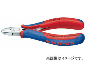 �N�j�y�b�N�X/KNIPEX �G���N�g���j�N�X�j�b�p�[ �i�ԁF7702-130 JAN�F4003773039341 Electronics nipper