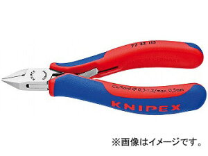 �N�j�y�b�N�X/KNIPEX �G���N�g���j�N�X�j�b�p�[ �i�ԁF7732-115 JAN�F4003773013952 Electronics nipper