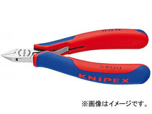 �N�j�y�b�N�X/KNIPEX �G���N�g���j�N�X�j�b�p�[ �i�ԁF7772-115 JAN�F4003773028000 Electronics nipper