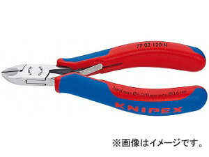 �N�j�y�b�N�X/KNIPEX ���d�n�G���N�g���j�N�X�j�b�p�[ �i�ԁF7702-120H JAN�F4003773075783 Carbide electronics nipper