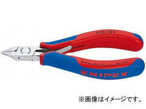 �N�j�y�b�N�X/KNIPEX ���d�n�G���N�g���j�N�X�j�b�p�[ �i�ԁF7732-120H JAN�F4003773075790 Carbide electronics nipper