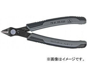�N�j�y�b�N�X/KNIPEX �G���N�g���j�N�X�X�[�p�[�j�b�p�[ �i�ԁF7861-125ESD JAN�F4003773030201 Electronics Super Nipper