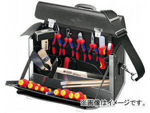 �N�j�y�b�N�X/KNIPEX �d�C��Ɨp�c�[���P�[�X�Z�b�g �i�ԁF002102SL �����F1�Z�b�g(24�_) JAN�F4003773032687 Electrical work tool case set