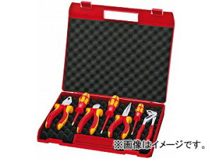 �N�j�y�b�N�X/KNIPEX �R���p�N�g�c�[���P�[�X�Z�b�g �i�ԁF002115 �����F1�Z�b�g(7�_) JAN�F4003773042853 Compact tool case set