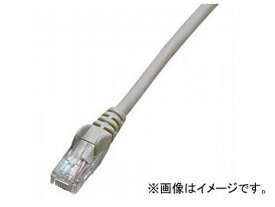ジェフコム/JEFCOM ネットワークパッチケーブル 1m/グレー LCAT5E-S01GY JAN：4937897514036 Network patch cable