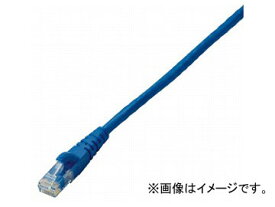 ジェフコム/JEFCOM ネットワークパッチケーブル（カテゴリー6） 10m LCAT6-S10BL JAN：4937897515040 Network patch cable category