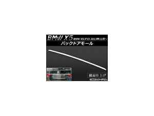 バックドアモール BMW X5/F15 2013年11月〜 ステンレス APSINA-X5TR-LID Backdoor mall