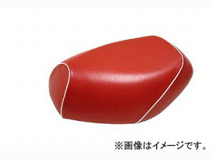 2輪 グロンドマン 国産シートカバー 赤/白パイピング (張替) 品番:GH76HC40P20 JAN:4562493051717 ホンダ ベンリー CL50 Domestic seat cover