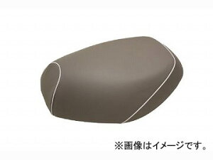 2輪 グロンドマン 国産シートカバー グレー/白パイピング (張替) 品番:GH79HC70P20 JAN:4562492997535 ホンダ エイプ50 Domestic seat cover