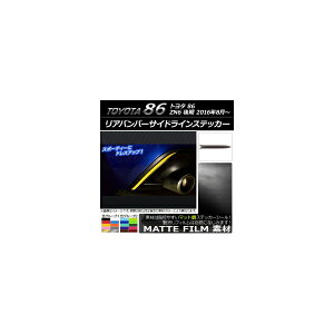 Aop[TChCXebJ[ g^ 86 ZN6  2016N08` }bg FO[v1 AP-CFMT2194 F1Zbg(2) Rear bumper side line sticker