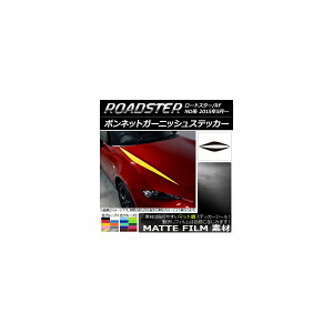 �{���l�b�g�K�[�j�b�V���X�e�b�J�[ �}�c�_ ���[�h�X�^�[/���[�h�X�^�[RF ND�n 2015�N05���` �}�b�g�� �F�O���[�v2 AP-CFMT2469 �����F1�Z�b�g(2��) Bonnet Garnish sticker