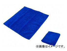 ジェットイノウエ マイクロファイバータオル ブルー 約35cm×約37cm 593371 Microfiber towel