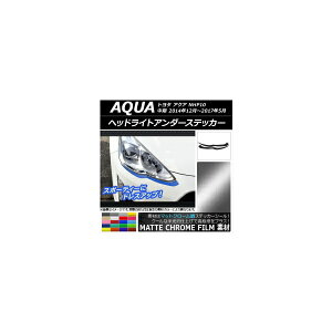 wbhCgA_[XebJ[ g^ ANA NHP10  2014N12`2017N05 }bgN[ Iׂ20J[ AP-MTCR597 F1Zbg(2) Headlight under sticker