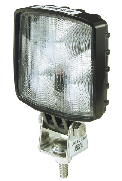 送料無料 小糸製作所 人気ブランド KOITO LEDワーキングランプ角型ミニタイプ 12V ワイド 公式 24V 入数：1個 LWL-9003W 9W