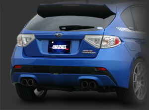 ゼロスポーツ/ZERO SPORTS リアバンパー スバル インプレッサ WRX STI GRB/GRF 2007年10月〜 0103033 Rear bumper