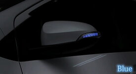 AVEST VerticalArrow ドアミラーウインカー クローム×ブルーLED トヨタ カローラ フィールダー NZE/NKE16＃ 2012年05月〜 Door mirror turn signal