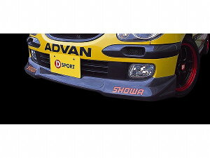 D-SPORT/D�X�|�[�c �t�����g���b�v�X�|�C���[ �J�[�{���t�@�C�o�[�� 76801-A020-KX �_�C�n�c �X�g�[���AX4 M/C�� 2001�N12���`2004�N05�� Front lip spoiler