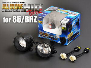 ZERO-1000/��1000 �I�[���C������HID �^�C�v2 �t�H�O���C�g�L�b�g �X�o�� XV DBA-GP7 2012�N10���` one type fog light kit