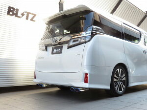 ブリッツ/BLITZ NUR-SPEC VSR Quad Model マフラー トヨタ アルファード GGH30W 2GR-FKS MC後専用,SC/Exective Lounge S専用 2018年01月〜2019年12月 Scarf