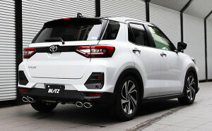 ブリッツ/BLITZ NUR-SPEC CUSTOM EDITION Quad Model マフラー 鏡面仕上げ(VS) トヨタ ライズ A210A 1KR-VET 4WD専用 2019年11月〜 Scarf